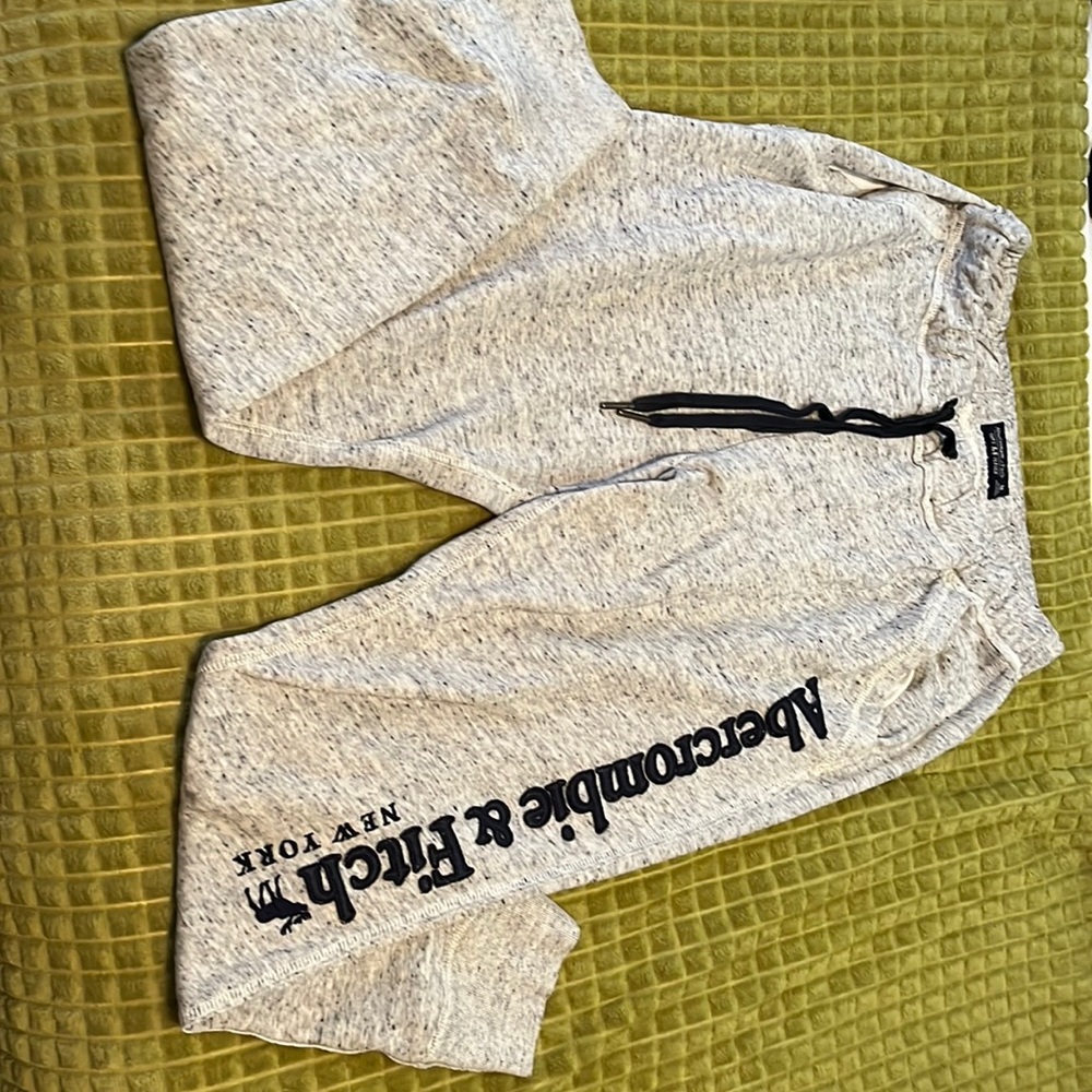 Abercrombie and Fitch-gray sweatpants. Size Medium